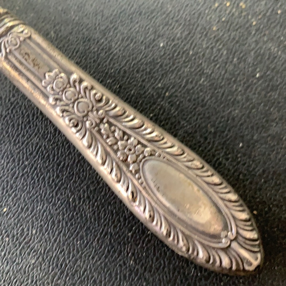 Manchester serving ladle sterling silver handle